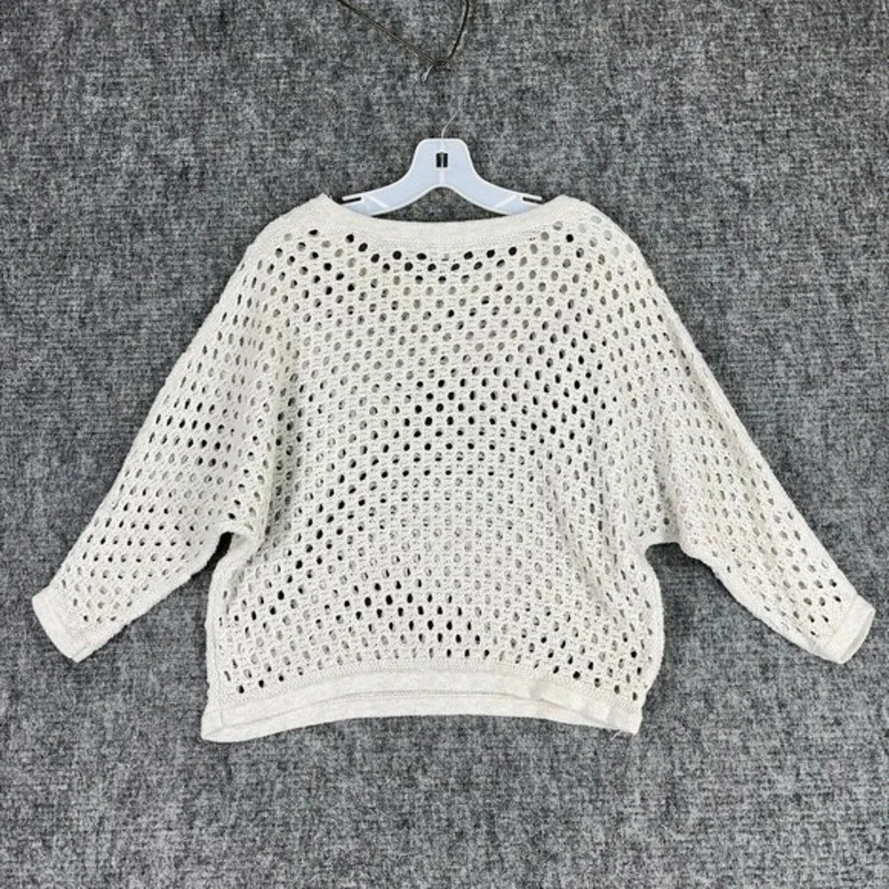 Cabi Womens Mesh Knit‎ Sweater XS boho coastalcore breezy essential chic layer